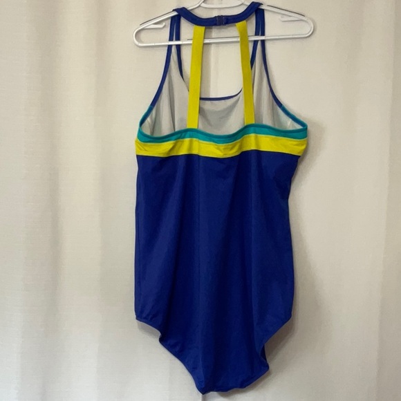 Lands' End One-Piece Swimsuit Plus Size 24W/L Women - Picture 4 of 11